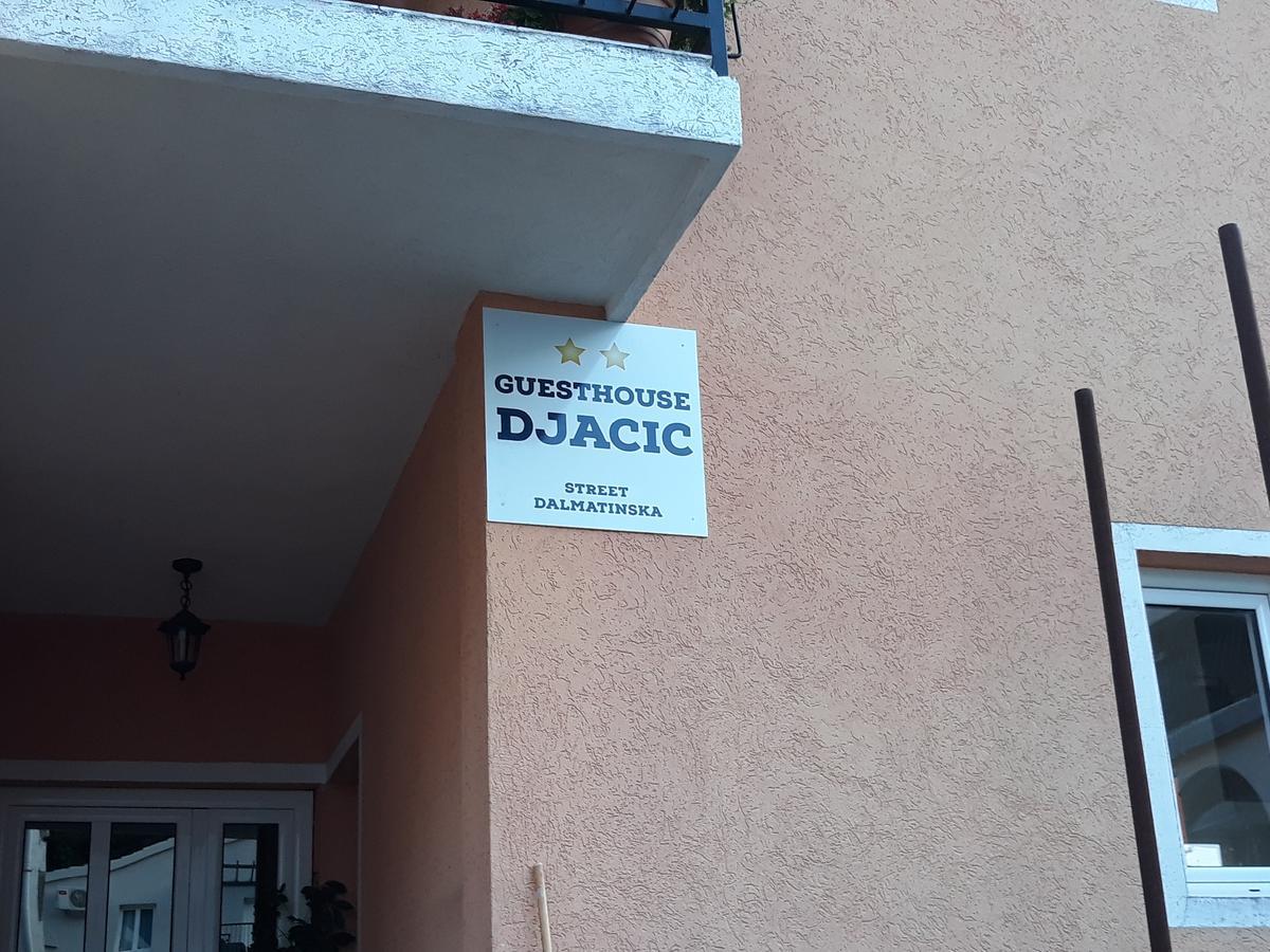 Guesthouse Djacic بودفا المظهر الخارجي الصورة